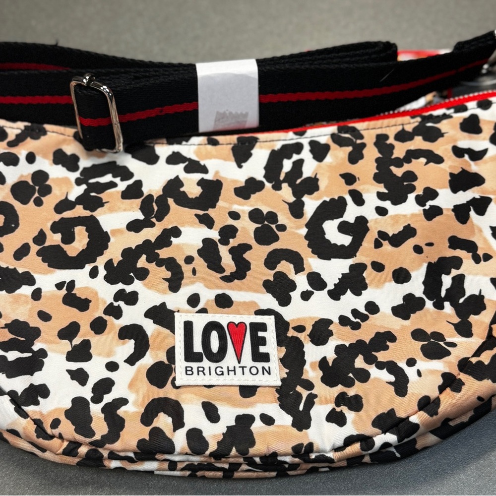 Brighton Love Collection Leopard Print Bag